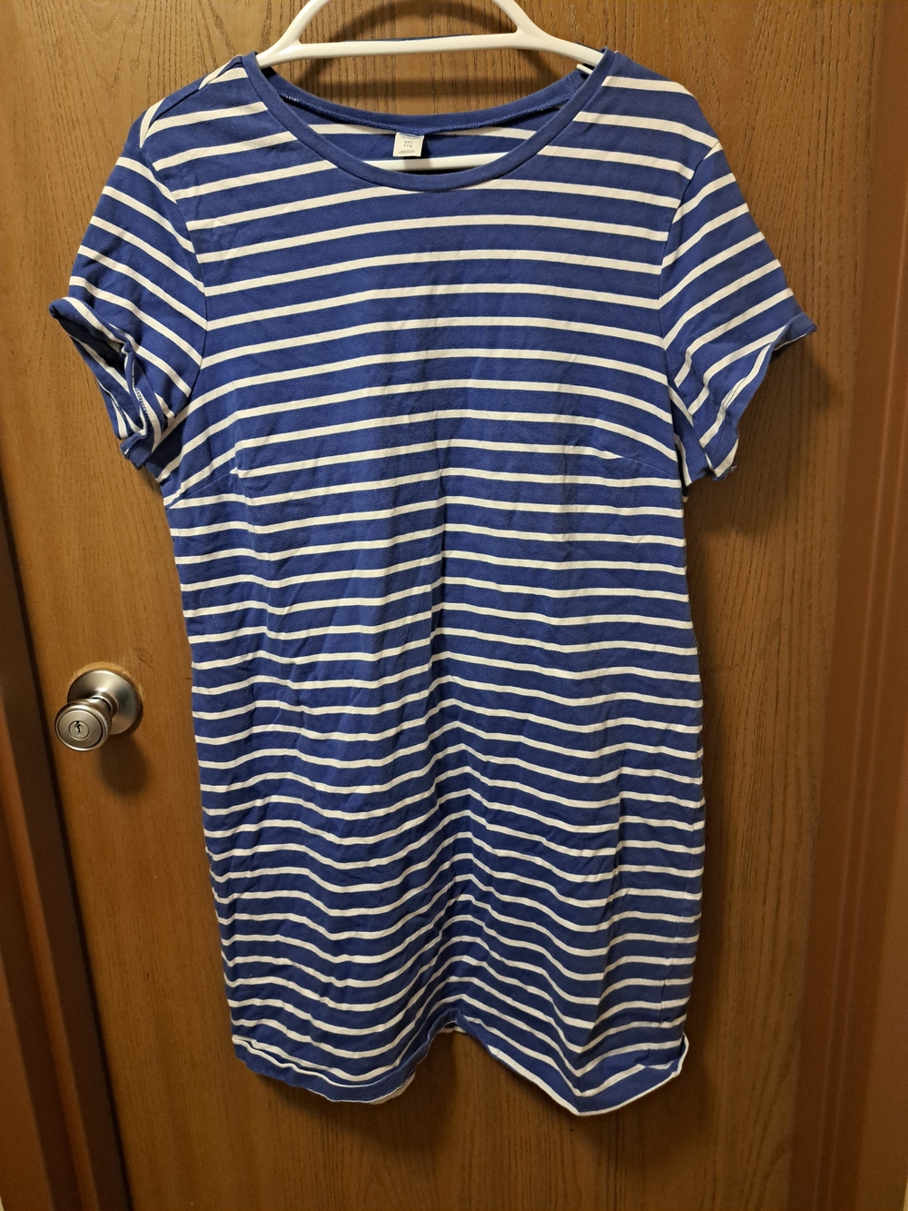 Old Navy Blue and White Striped Women’s Dress